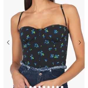 NWT we wore what corset top